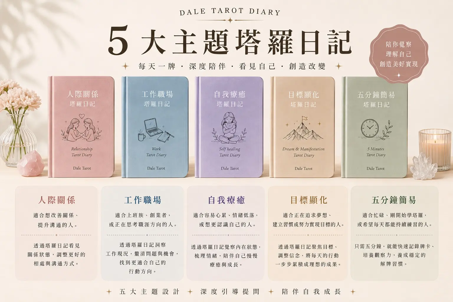5大主題塔羅日記 900kb